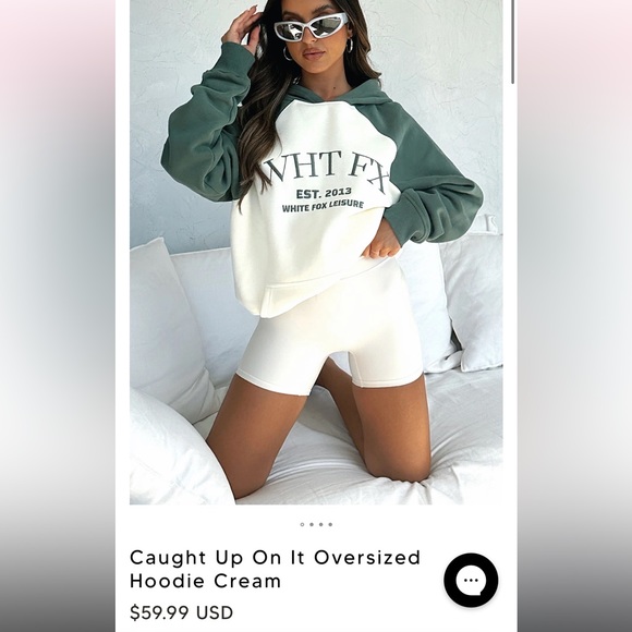 White Fox Boutique Tops - White Fox Hoodie